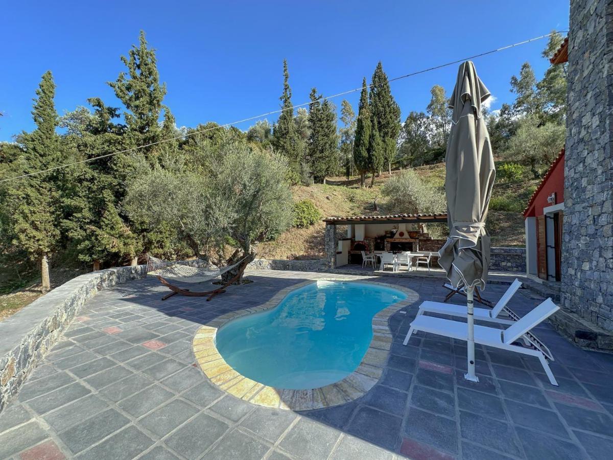 Casa Calma Villa Greece Диакоптон Экстерьер фото